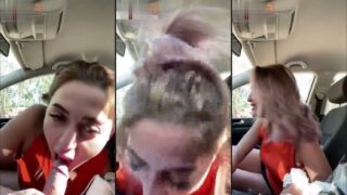 Meribabee  oral sex İfşası Arbadayken